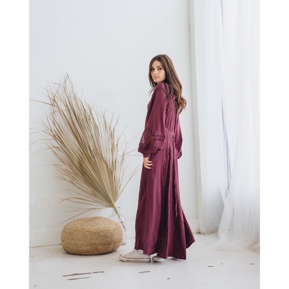 Free People Southwest Lace Maxi Dress - Picture 6 of 9